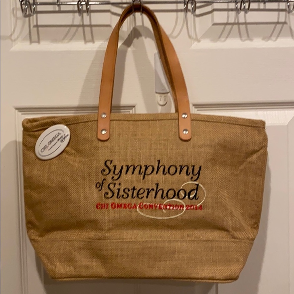 Chi Omega Convention Tote Bag